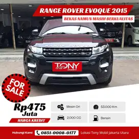 Range Rover Evoque Luxury Si4 2.0 AT 2015 Hitam