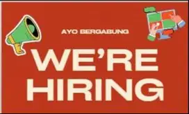 LOWONGAN ADMIN ONLINE SHOP DAN ADMIN FINANCE
