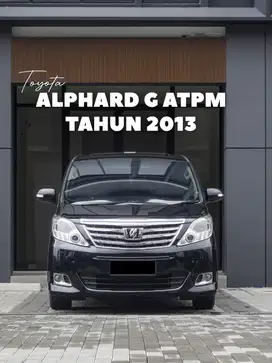 Toyota Alphard 2.4 G ATPM 2013