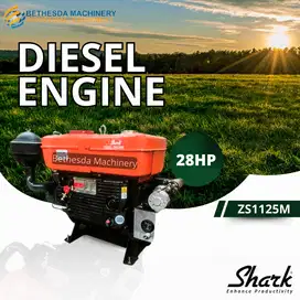Mesin Penggerak Diesel 28 HP Stater Shark ZS 1125 M