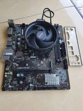 Sepaket AMD Ryzen 3 2200G | MSI A320M A PRO MAX