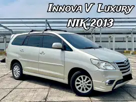 Toyota Kijang Innova 2.0 Bensin V Lux Luxury 2013