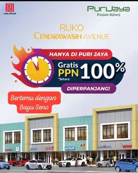 Ruko puri cendrawasih bebas banjir dan promo hadiah