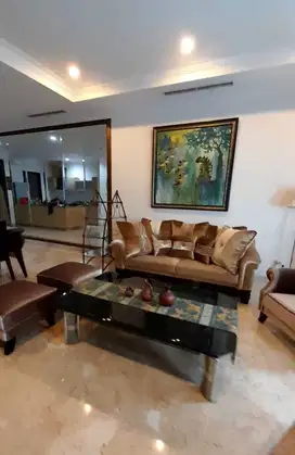 Apartemen Belleza 3 BR Semi Furnished Harga NJOP