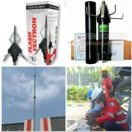 Teknisi ahli jasa pasang penangkal petir dan grounding mesin