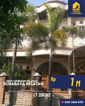 Segera Lelang, Juli 2025 Rumah Surabaya Griya Kebraon Selatan