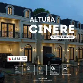 Cluster Siap Bangun Premium Area Cinere Depok, Free Biaya Notaris