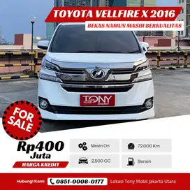 Toyota Vellfire X 2.5 AT 2016 Putih