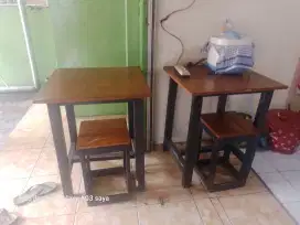 meja kursi cafe
