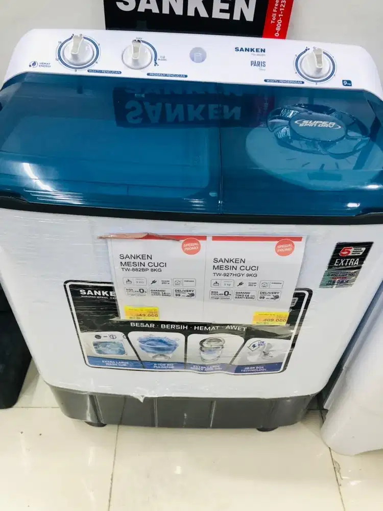 MESIN CUCI SANKEN 8KG