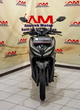 Honda Vario 150 keyless Tahun 2021 warna hitam doff