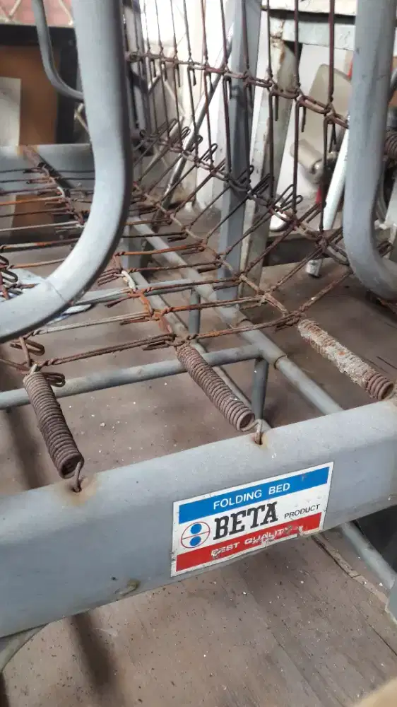 Folding bed beta | kasur lipat besi