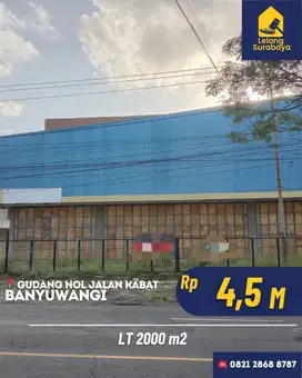 Gudang Banyuwangi Nol Jalan Kabat
