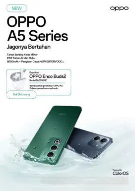NEW OPPO A5 8/256 COD FREE ONGKIR BISA KREDIT CICILAN DP 0%
