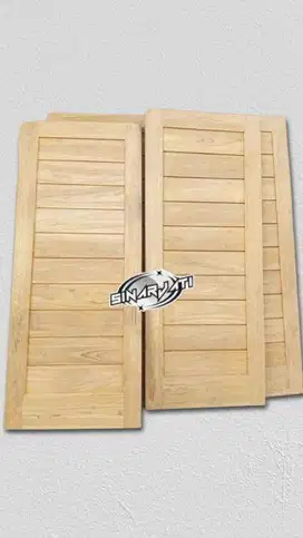 Pintu Jati Model Minimalis Simple,Harga Terjangkau