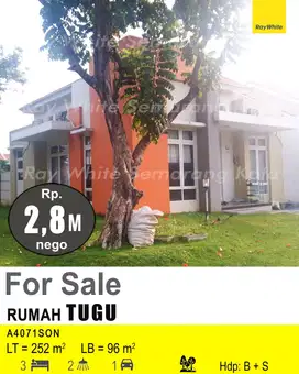 DIJUAL RUMAH DI TUGU A4071