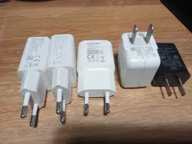 Borongan 5 Charger Android ori, COD Cijantung dsk