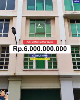 Ruko Mangga 2 Square Dijual – Cocok Usaha & Investasi