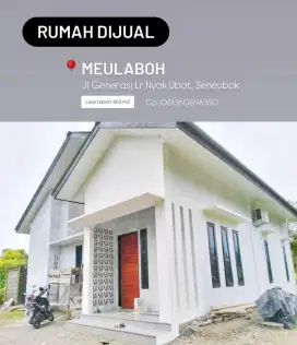 Jual rumah pribadi tipe 90 sekalian dengan tanah sebelahnya