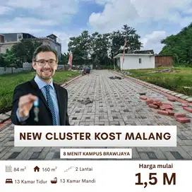 Cluster Kost Siap Bangun Lokasi Strategis Malang Dekat Banyak Kampus