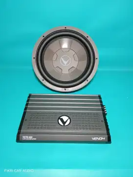 Ples Pasang Power Venom ELLEMENTO VETO 460 & Subwoofer Venom VETO 12