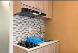 DISEWAKAN APARTEMEN GREEN PRAMUKA 2BR FULL FURNISH TOWER SCARLET MALL