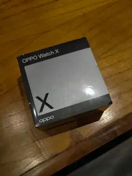 Oppo Watch  X - warna black - garansi resmi - NEW SEGEL