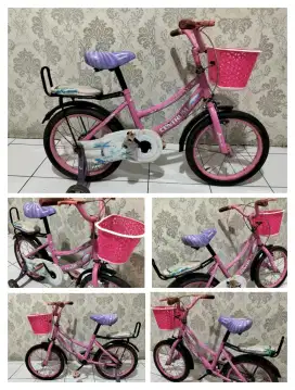 Sepeda anak ukuran 16 untuk usia 4 sampai 7 tahun