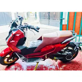 MOTOR ALVA CERVO km 3rb an mulus like new maka listrik q x one xp alfa