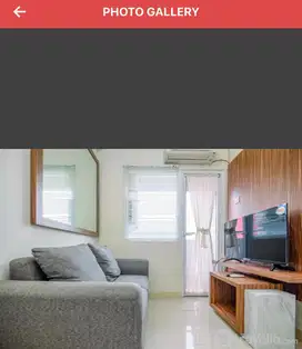 DISEWAKAN APARTEMEN GREEN PRAMUKA 2BR FULL FURNISH TOWER NERINE MALL