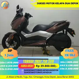 YAMAHA XMAX 250 2018 CASH/KREDIT DP MURAH SYARAT MUDAH KTP/KK
