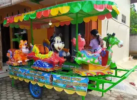 kereta panggung animal isi 6 gerbong murah