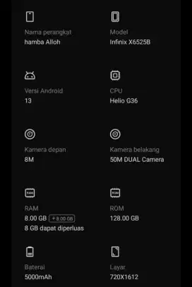 Infinity smart 8