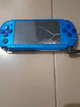 Psp Slim Seri 3000 Mesin nyala idup Minus LCD