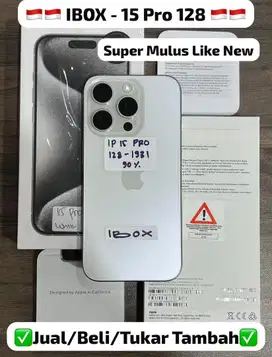 iphone 15 pro 128gb second ibox