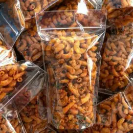 makaroni bantet pedas daun jeruk