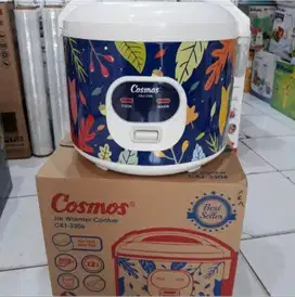 COSMOS CRJ 3306 Rice Cooker 1.8 Liter Magic Com 3 In 1 Penanak Nasi
