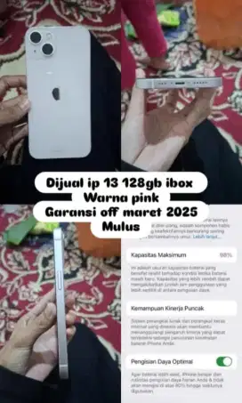 IPHONE 13 PINK IBOX