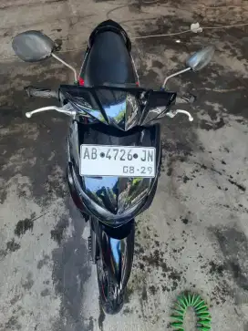 Mio Soul GT Injeksi 2014 Pjk Hidup Plat Baru Hitam Sleman Kondisi Baik