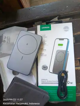 Pb nd wirelles ugreen ori like new 10rb mah suport iphone MFI 
450
H