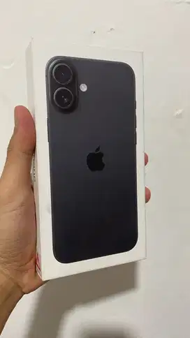 iphone 16plus 512gb Black Brand new