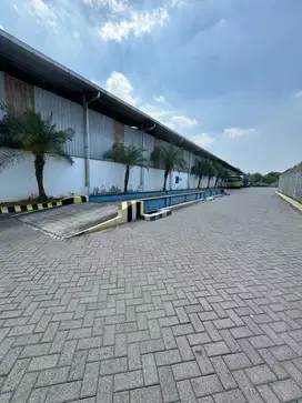 Jual gudang ex pabrik di Raya Menganti