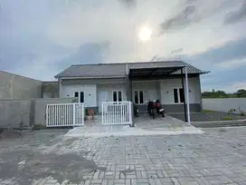 rumah pesan bangun bisa KPR Bank dp 0% lokasi dekat SPBU TEMPEL