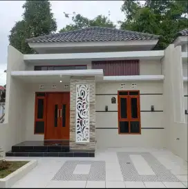 Tinggal 1 unit Rumah cantik dan modern