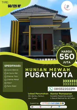 HUNIAN MEWAH PUSAT KOTA TUBAN