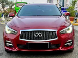 Infiniti Q50 Q 50 Turbo 2014 Antik Low KM Murah Bekas Garansi Merah