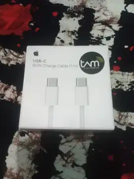 Kabel Data Original Iphone 15 Tipe C to C 60w(New)