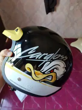 Helm Cargloss Speed Duck Deep Black