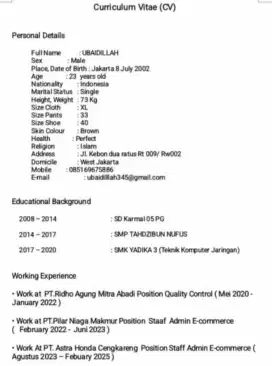 MENCARI PEKERJAAN SEBAGAI ADMIN ONLINE SHOP/ E-COMMERCE