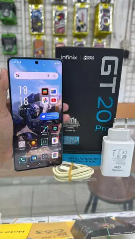 INFINIX GT 20 PRO 5G RAM 16/256 FULLSET BERGARANSI SPEK DEWA GAME